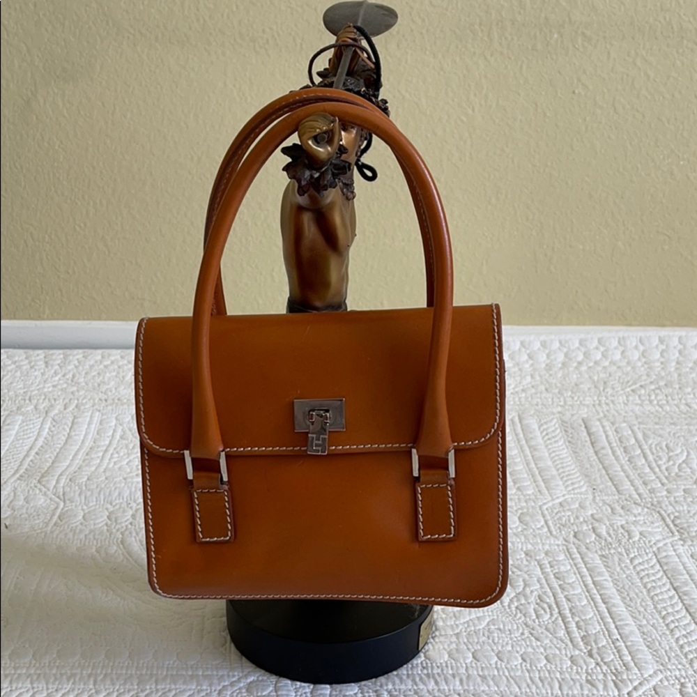 Lamberston Truex Mini Bag Calf Leather Handbag